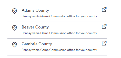 Sample List- manually authored, icon variation, with external links.